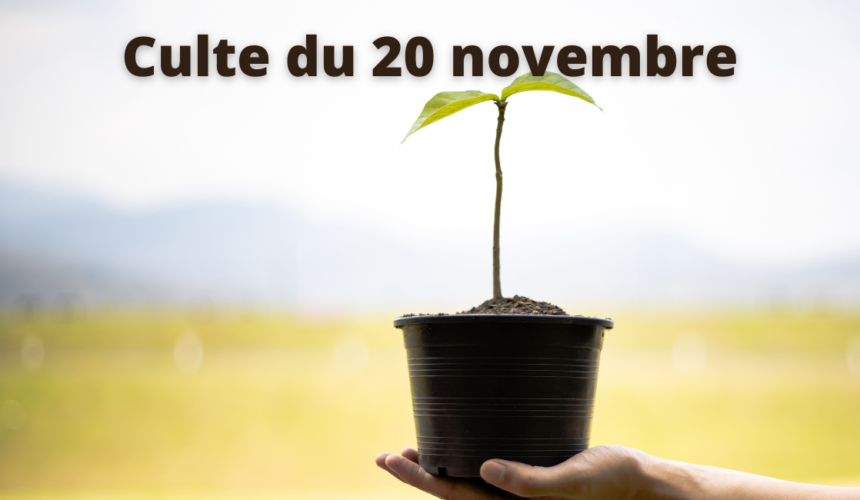 Culte du 20 novembre 2022