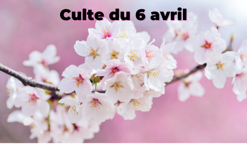 Culte du 06 avril 2025