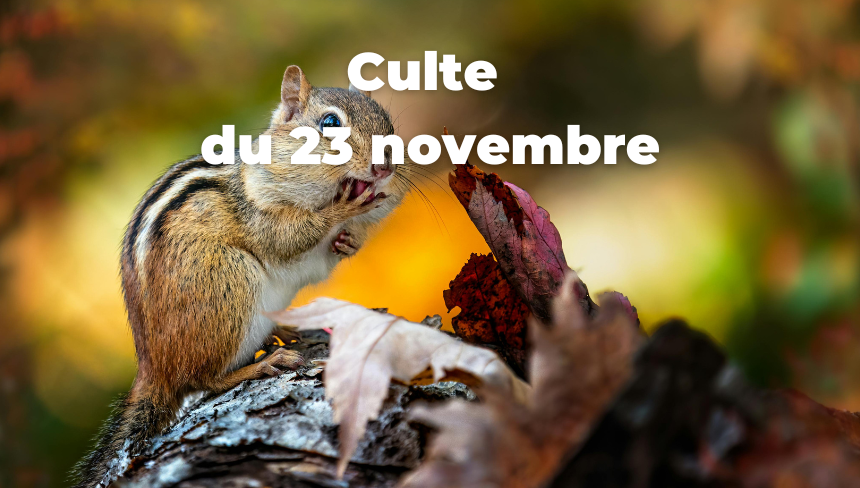 Culte du 23 novembre 2025