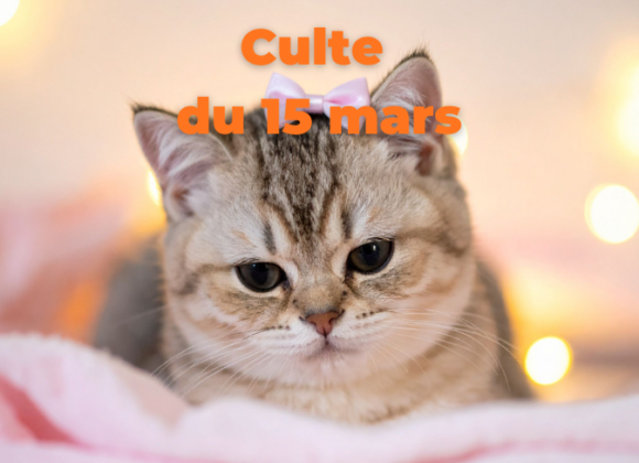 Culte du 15 mars 2026