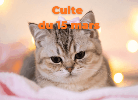 Culte du 15 mars 2026