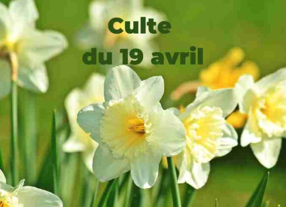 Culte du 19 avril 2026