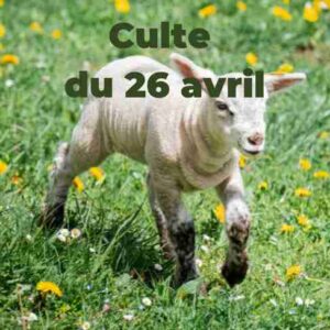 Culte du 26 avril 2026