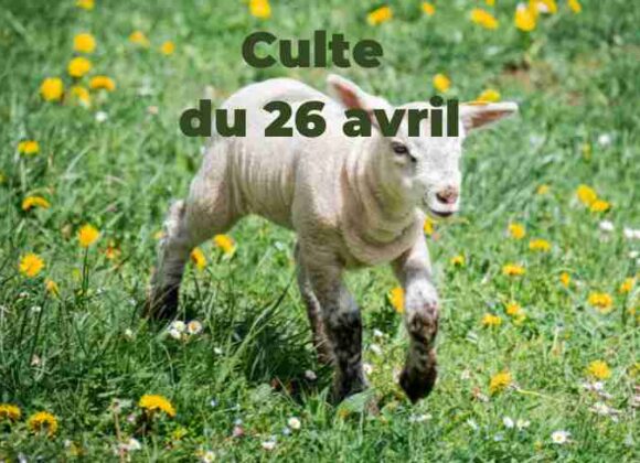 Culte du 26 avril 2026