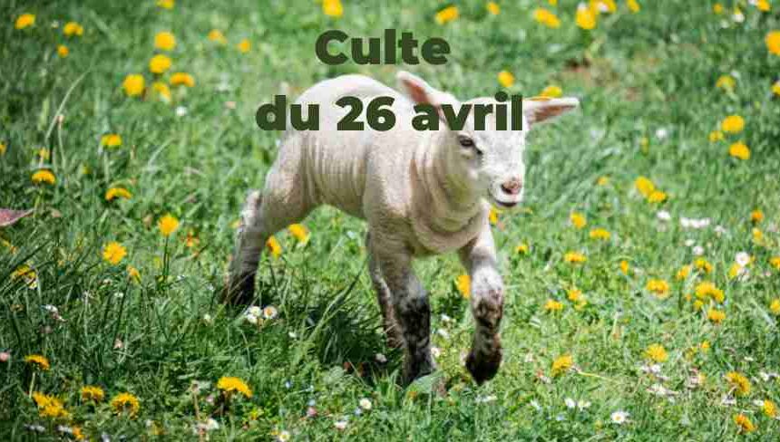 Culte du 26 avril 2026